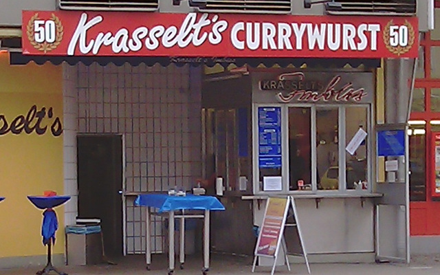 Currywurst at Krasselts