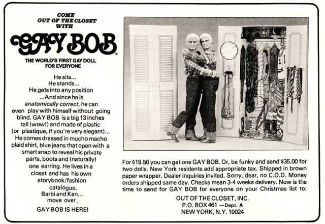 Gay Bob Doll Ad