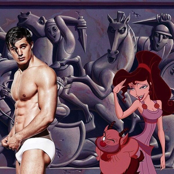 Male Models Combined with Disney Classics.