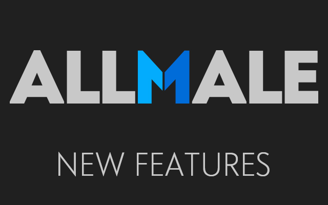 New Features at AllMale.com
