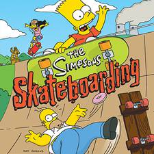 The Simpsons Skateboarding